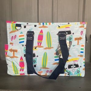 Surfs Up Organizer Tote NWT